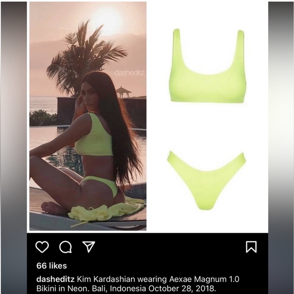 Aexae Magnum Bikini S Neon Yellow - Picture 5 of 5